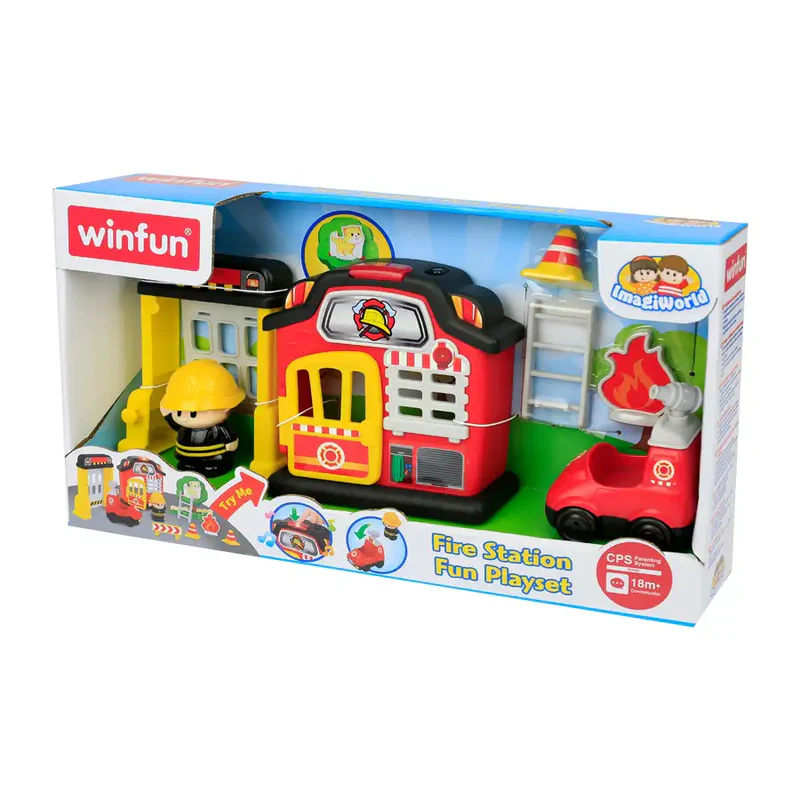 Winfun Fire Station Fun Playset — view 2